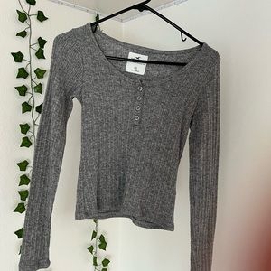 Hollister Ribbed Long Sleeve